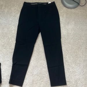 Worn once  Banana Republic high rise slime ankle dress pants in black size 8.